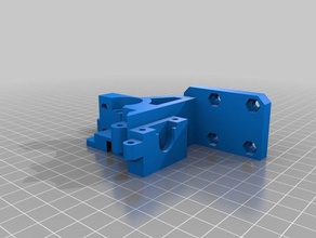 prusa i3 compatible extruder mount ubis ceramic hotend 3d printer accessories 3d print model - Mito3D