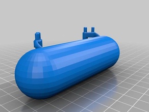 syma x5c pontoon toy & game accessories 3d print model - Mito3D