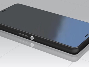 sony xperia z3 compact telefono cellulare smartphone 3d print model - Mito3D