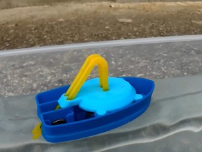 3d printed pop boat engineering high school makeitfloat middle science steam stem tvy 3d print model - Mito3D