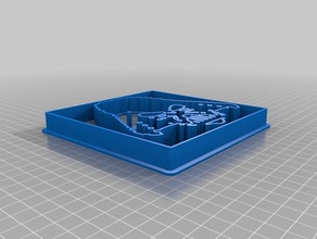 my darthvader cookie cutter kitchen & dining customized 3d print model - Mito3D