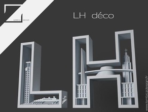 lh d co bâtiments et structures architectural de l'architecture art le havre seetheworld une tournée en france 3d print model - Mito3D
