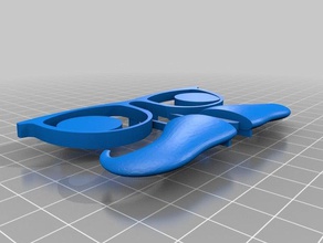 stacheglass aksesuarlar 3d print model - Mito3D