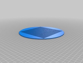 my customized parametric grid vent tube parts 3d print model - Mito3D