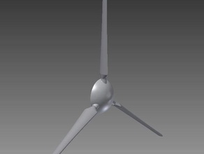 Einstellung klingen Klinge propeller Schraube 3d print model - Mito3D