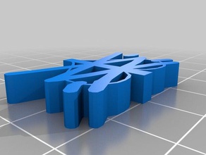 techgyrls 3 - Herz-cris-cross Kunst 3d print model - Mito3D