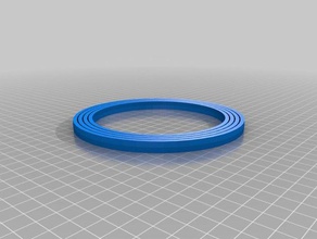 4 anel de gimble 90 matemática personalizado 3d print model - Mito3D
