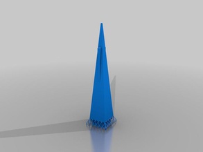 transamerica pyramid other building san francisco stl architecture sketchup tall thing things usa 3d print model - Mito3D