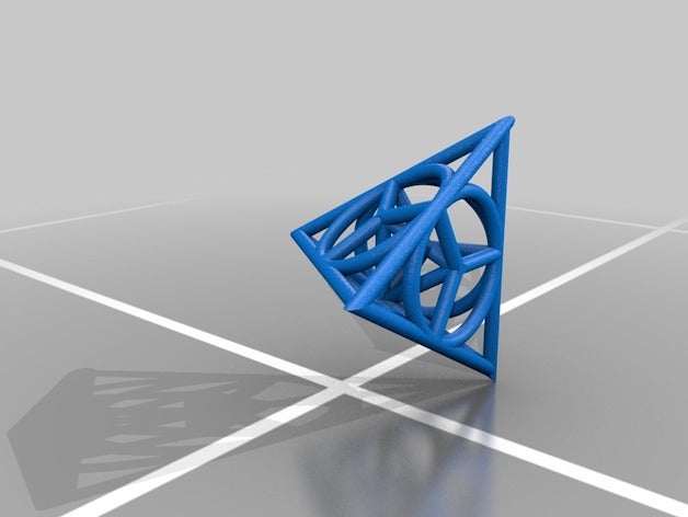 pyramid household geometry symmetric 3D print model - Mito3D