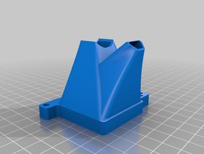 lulzbot taz ventilador de doble conducto auto cama nivelación servo Impresora 3d accesorios 3d print model - Mito3D