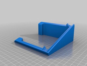 my customized parametric ergonomic support apple magic trackpad 20 deg computer 3d print model - Mito3D