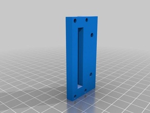 qu-bd extruder replacement part three 3d printer extruders bearing holder twoup 3d print model - Mito3D