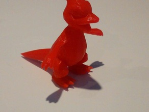 charmeleon Kreaturen pokemon 3d print model - Mito3D