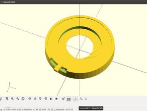 vollständig bedruckbar stargate inspiriert iris engineering aperture - Mechanismus 3d print model - Mito3D