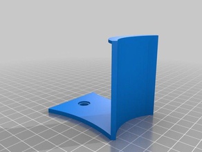 blue tape wall mount holder tool holders & boxes hang hanger hung wq 3d print model - Mito3D