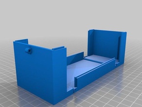 my customized parametric box latch containers 3d print model - Mito3D