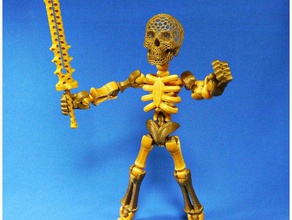 tinkerplay skeleton creatures halloween skull 3d print model - Mito3D