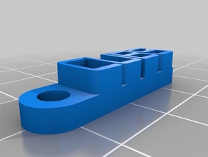 cubs keychain organization customized 3d print model - Mito3D