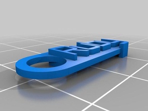 ruby organization customized 3d print model - Mito3D