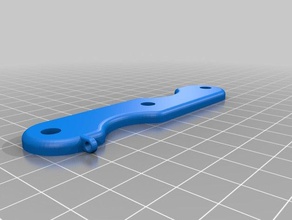 Schweizer-Schlüssel-Halter - lange Schlüssel Schlüsselhalter Schweizer-Taste 3d print model - Mito3D