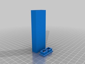 square container containers 3d print model - Mito3D
