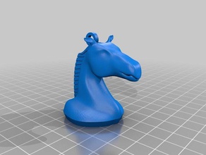 cheval trousseau de clés jouets & jeux un 3d print model - Mito3D