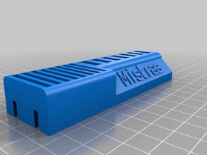 mistras left correct usb stick sd card holder organization customized 3d print model - Mito3D