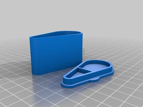 box eye loupe containers 3d print model - Mito3D