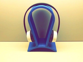 beats l'audio audio dre logo brepettis amusant casque d'écoute de la musique accessoires jeu 3d print model - Mito3D