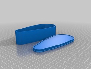 box chicken leg Container 3d print model - Mito3D