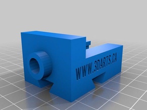 minivisebase La impresión en 3d mini torno vicepresidente tornillo de banco 3d print model - Mito3D