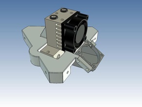 effector e3d chimera cyclops hotends updated 3d printer parts boots industries magnetic balls 3d print model - Mito3D