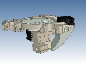 chimara mount orijinal bi etkileyici 3d yazıcı parçaları bot endüstrileri e3d chimera cyclops lasercut 3d print model - Mito3D