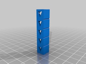 pla - temp Kalibrierung Turm 3d-Druck-tests kundengebundene 3d print model - Mito3D