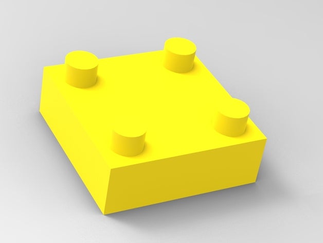 lego 2x2 costruzione di giocattoli 3D print model - Mito3D