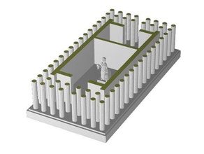 Athener parthenon full cut Ansichten Gebäude & Strukturen 3d-Modellierung 3d-slash 3d-Viewern alten Zivilisationen der Bildung 3d print model - Mito3D