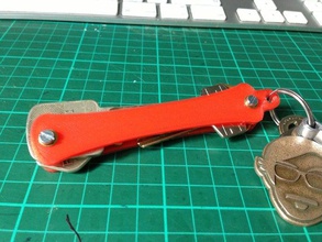 key wallet v3 25mm organization 3d print model - Mito3D