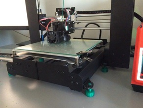 actualizado wanhao duplicador i3 pies ajustables Impresora 3d de las piezas 3d print model - Mito3D