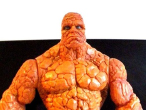 fantastic 4 thing action figure actionfigure avengers fantastic4 marvel thething 3d print model - Mito3D