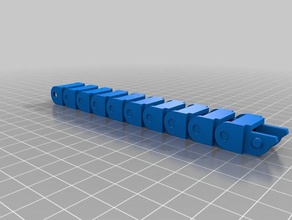 il mio personalizzato trascinare la catena di monti fai da te su misura 3d print model - Mito3D