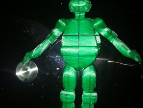 ninja turtle action figure - individual files toys & games mutant teenage turtles tmnt 3d print model - Mito3D