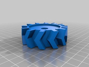 my customized openscad helical gears 3d print model - Mito3D