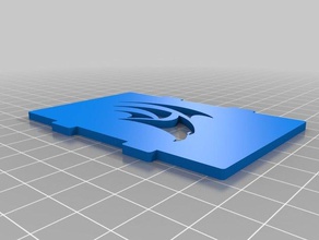 falcon pi couverture de l'électronique personnalisé 3d print model - Mito3D