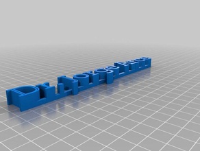 dr jorge arce text-Speicher Skulpturen kundengebundene 3d print model - Mito3D