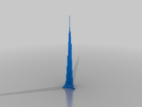 burj khalifa L'impression 3d seetheworld 3d print model - Mito3D