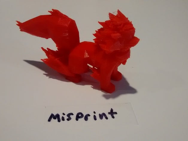 arcanine yaratıklar pokemon 3D print model - Mito3D