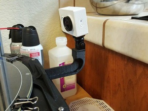 rostock max v2 fotocamera mount Stampante 3d accessori la di montaggio videocamera gopro go pro 3d print model - Mito3D
