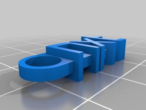 nxt-Schlüsselanhänger - Organisation kundengebundene 3d print model - Mito3D