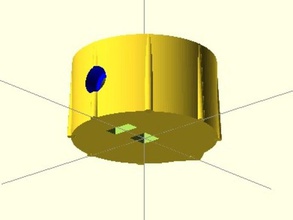 parametrico manopola parti 3d print model - Mito3D