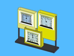 desk top multi dial gadgets 3d print model - Mito3D